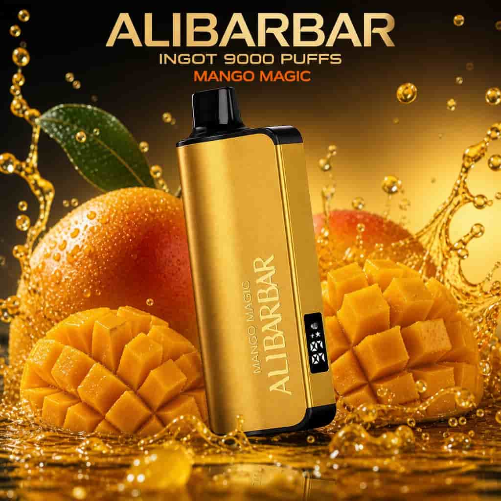 ALIBARBAR INGOT 9000 PUFFS-Mango Magic